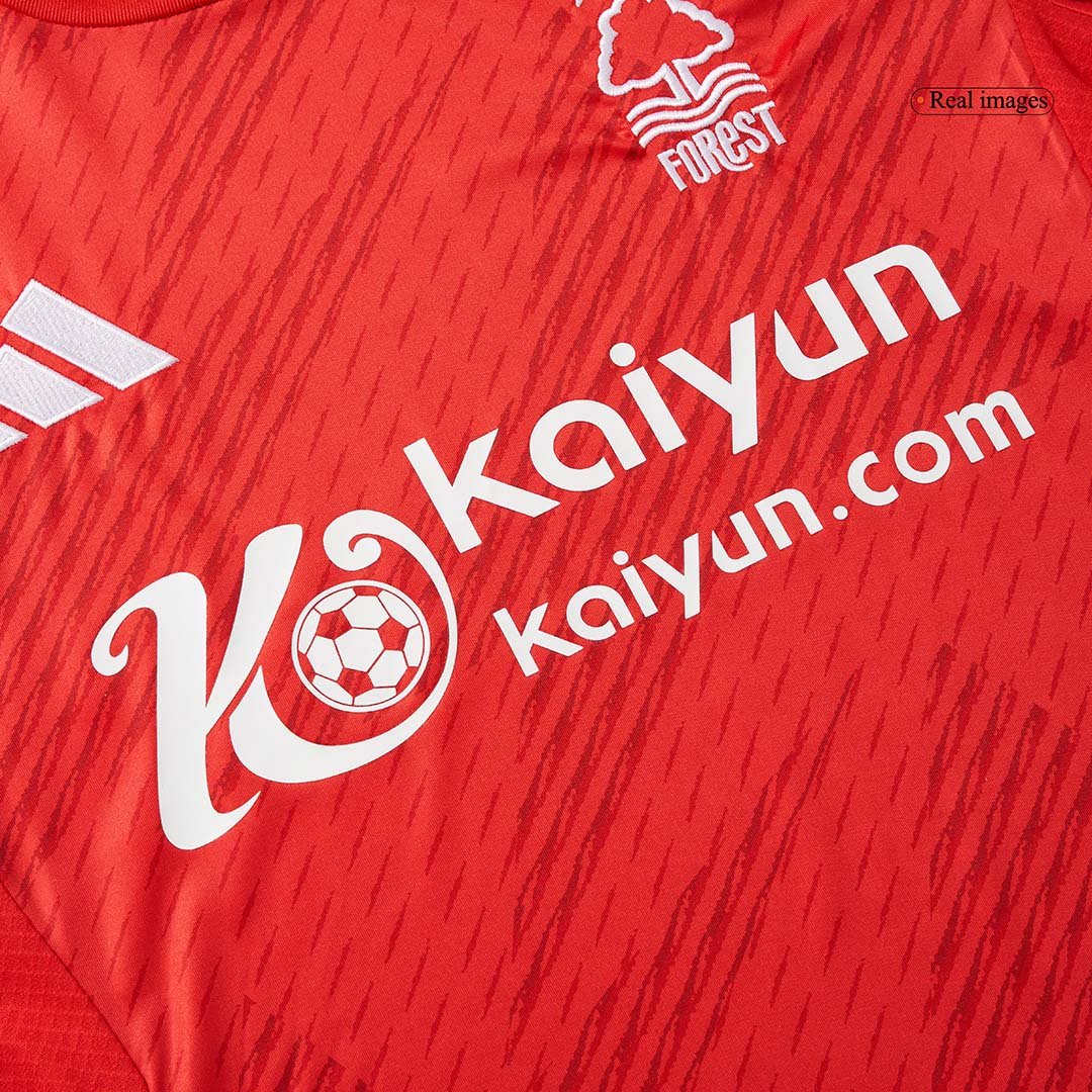 Nottingham Forest Football Jersey Home Custom Shirt 2024/25 - Image 5