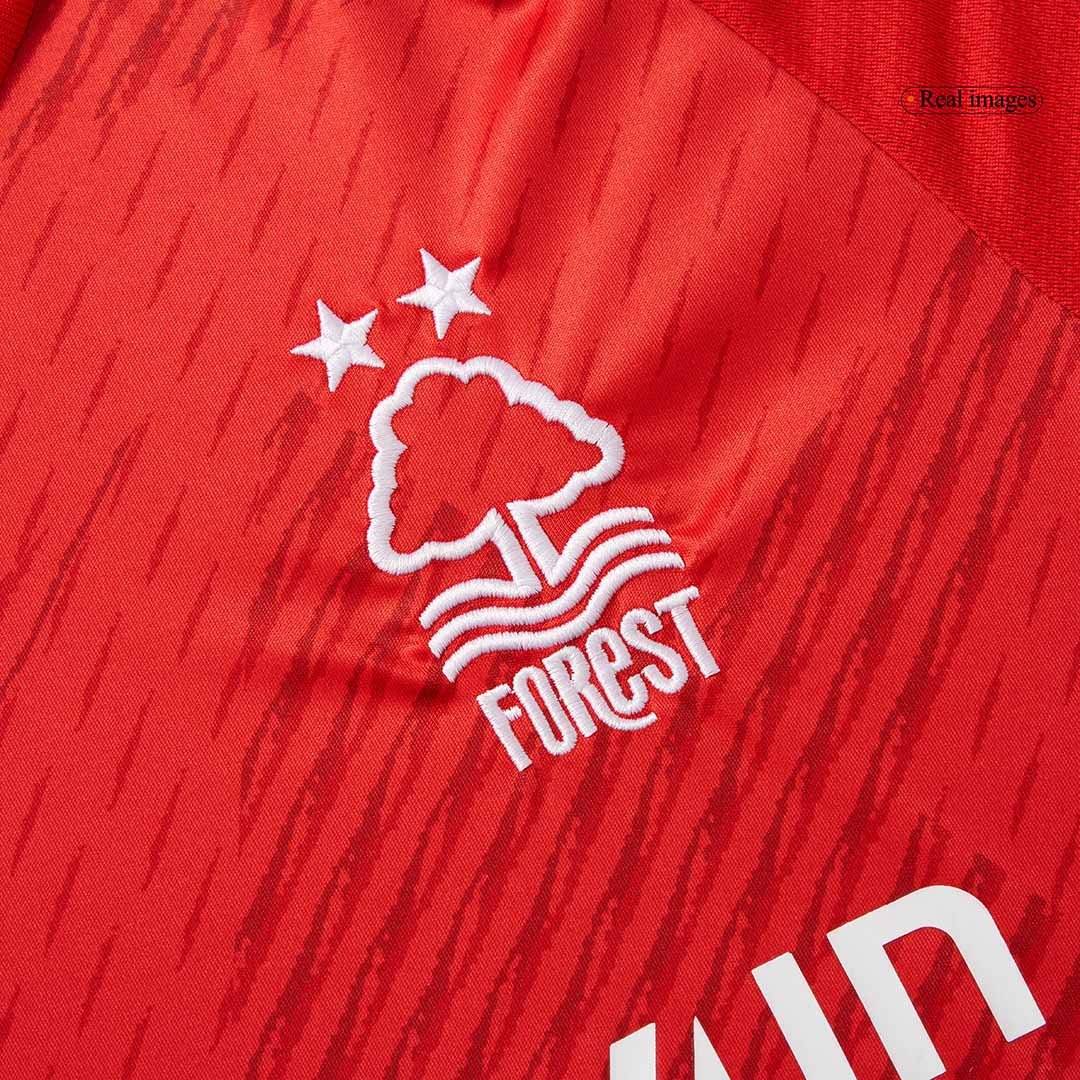 Nottingham Forest Football Jersey Home Custom Shirt 2024/25 - Image 6
