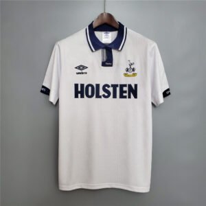 Tottenham Hotspur Retro Football Jersey Home Custom Shirt 1991/93