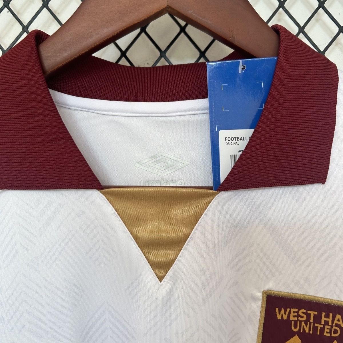 West Ham United Football Jersey Third Away Custom Shirt 2024/25 - Image 5