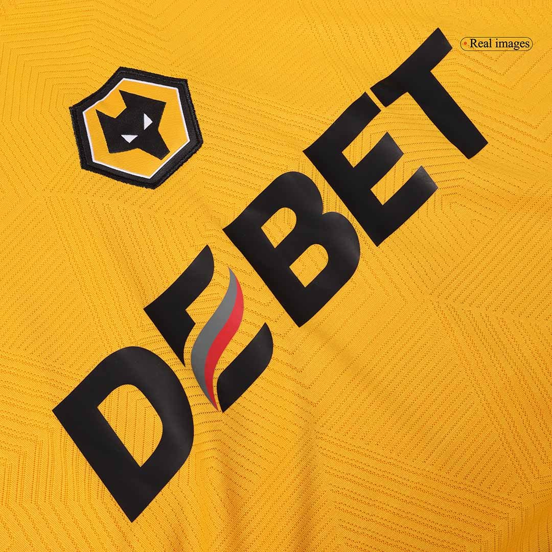 Wolves Football Jersey Home Custom Shirt 2024/25 - Image 5