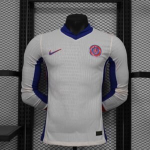 Chelsea Authentic Football Jersey Away Long Sleeve Shirt 2024/25