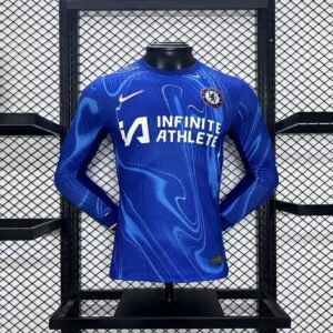 Chelsea Authentic Football Jersey Home Long Sleeve Shirt 2024/25