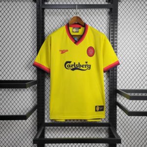 Liverpool Retro Football Jersey Away Custom Shirt 1997-99