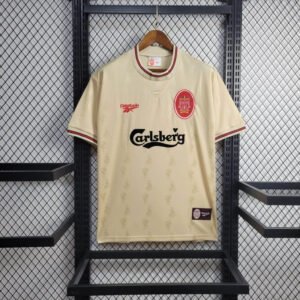 Liverpool Retro Football Jersey Away Custom Shirt 1996/97