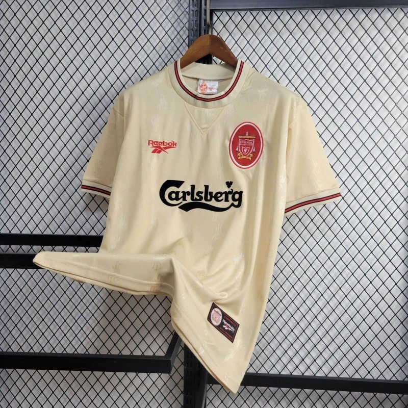 Liverpool Retro Football Jersey Away Custom Shirt 1996/97 - Image 4