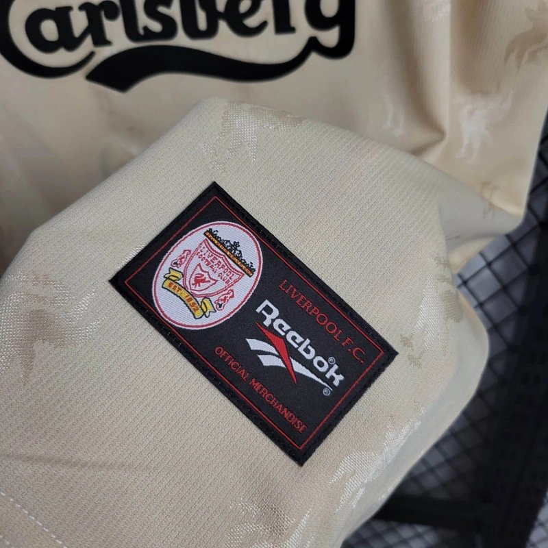 Liverpool Retro Football Jersey Away Custom Shirt 1996/97 - Image 8