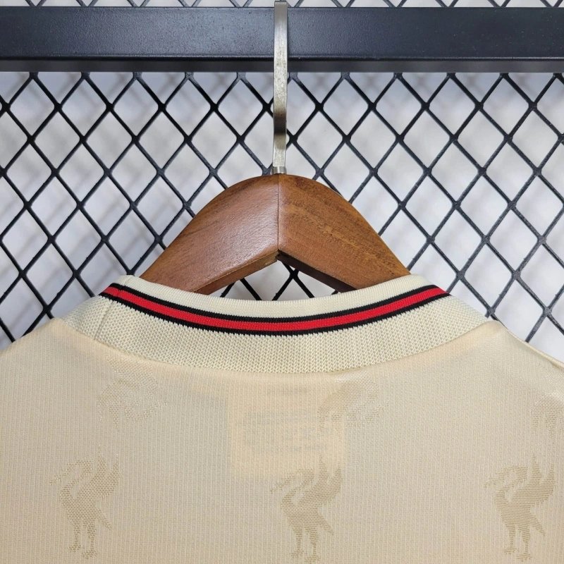 Liverpool Retro Football Jersey Away Custom Shirt 1996/97 - Image 9