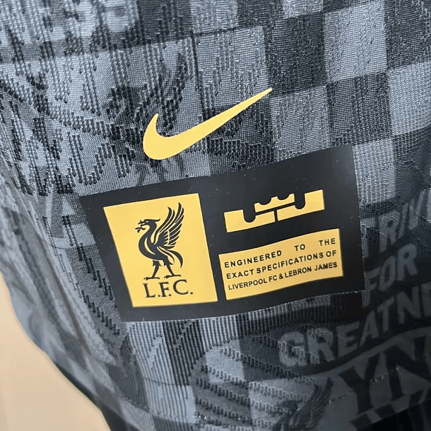 Liverpool Authentic Football Jersey x LeBron James Joint Special Edition Shirt 2024/25 - Image 6