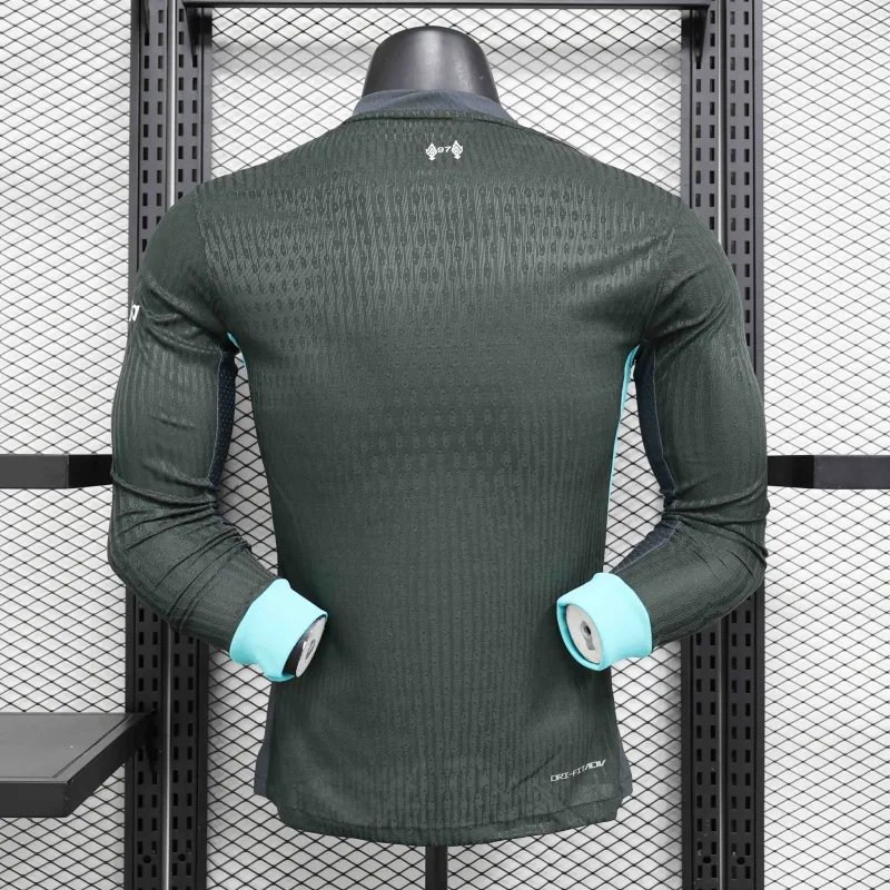 Liverpool Authentic Football Jersey Away Long Sleeve Shirt 2024/25 - Image 3