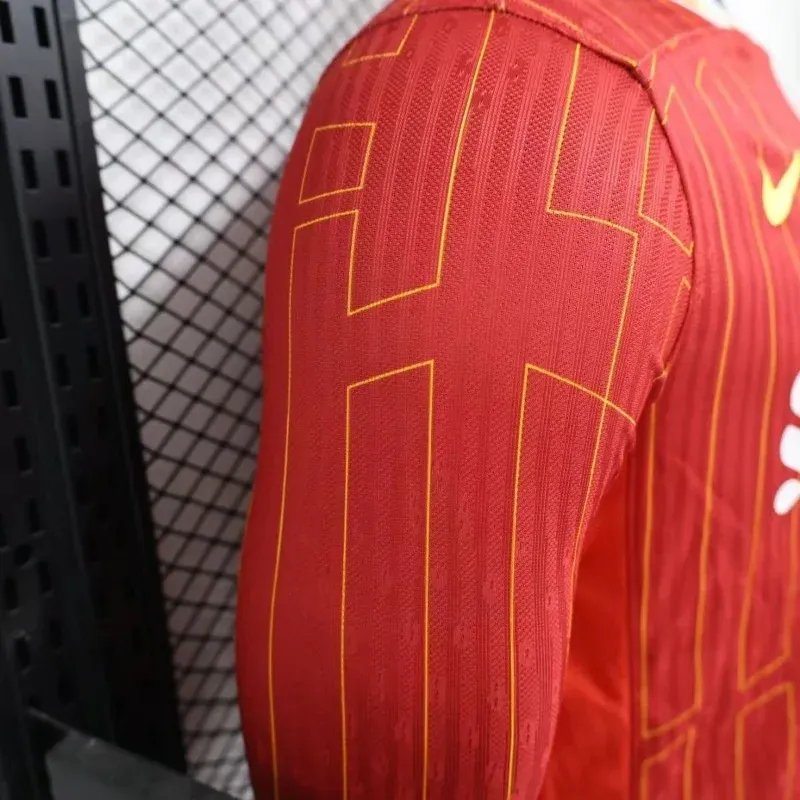 Liverpool Authentic Football Jersey Home Long Sleeve Shirt 2024/25 - Image 7