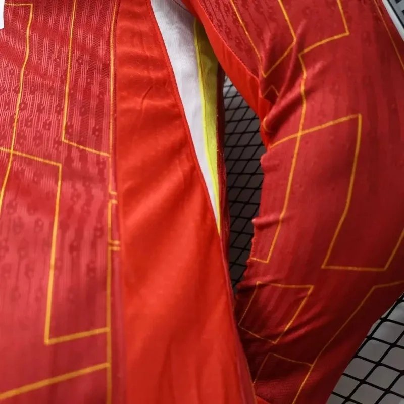 Liverpool Authentic Football Jersey Home Long Sleeve Shirt 2024/25 - Image 8