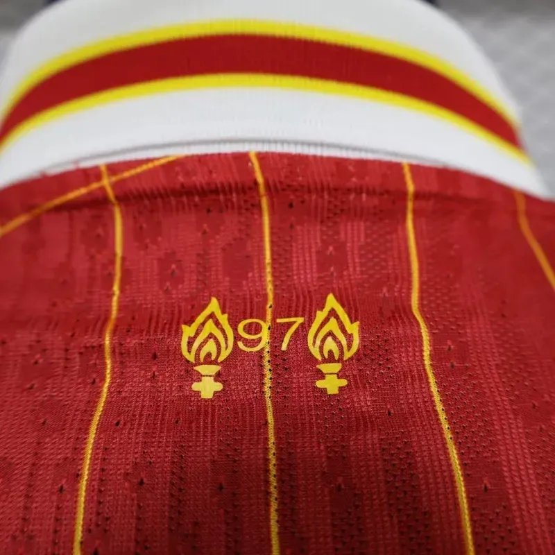 Liverpool Authentic Football Jersey Home Long Sleeve Shirt 2024/25 - Image 9