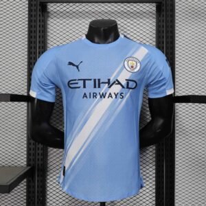 Manchester City Authentic Home Football Jersey Shirt 2025/26
