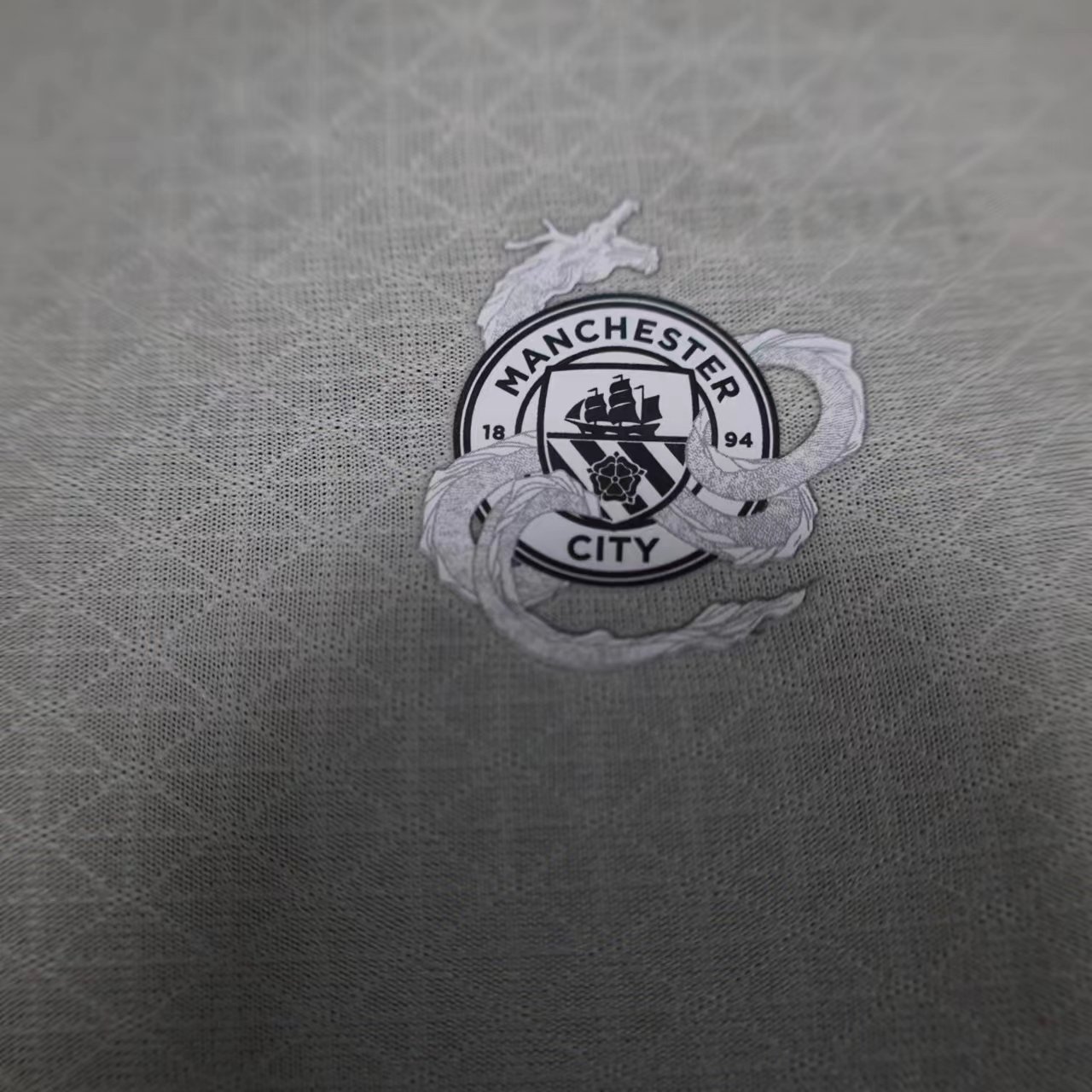 Manchester City Authentic Dragon Special Edition Football Jersey Shirt 2024/25 - Image 4