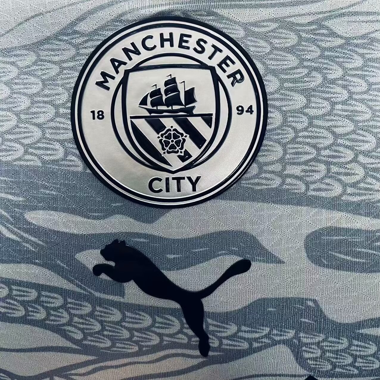 Manchester City Authentic Dragon Special Edition Long Sleeve Football Jersey Shirt 2024/25 - Image 6