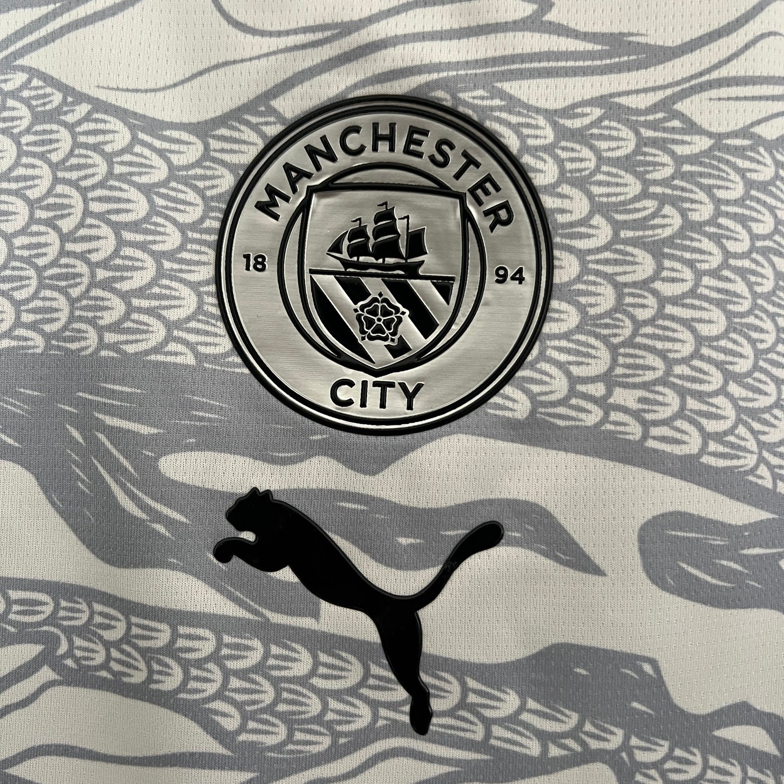 Manchester City Dragon Special Edition Football Jersey Shirt 2024/25 - Image 6