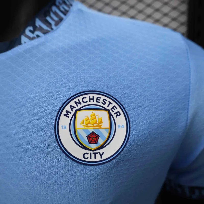 Manchester City Authentic Home Football Jersey Shirt 2024/25 - Image 6
