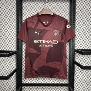 Manchester City Third Away Football Jersey Shirt 2024/25