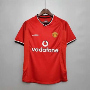 Manchester United Retro Home Football Jersey Shirt 2000/02