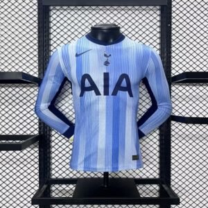 Tottenham Hotspur Authentic Football Jersey Away Long Sleeve Shirt 2024/25