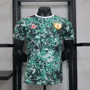 Manchester United Authentic x Stone Roses Icon Pre-Match Football Jersey Shirt 2024/25
