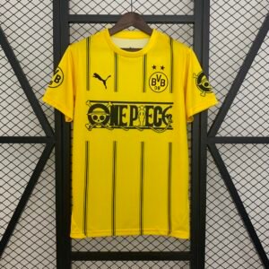 Borussia Dortmund x One Piece Special Edition Jersey Custom Shirt 2025/26