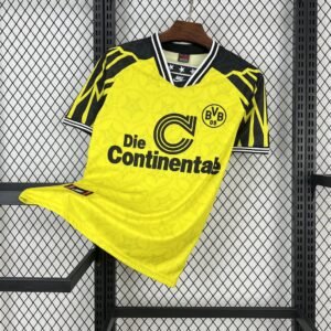 Borussia Dortmund Retro Jersey Home Soccer Shirt 1994/95