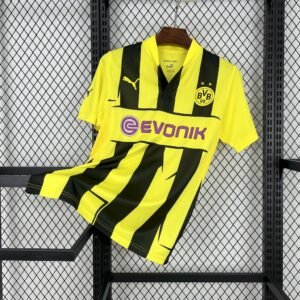 Borussia Dortmund Retro Jersey Home Soccer Shirt 2012-13