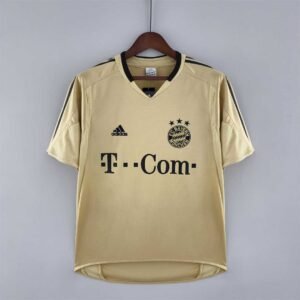 Bayern Munich Retro Jersey Away Soccer Shirt 2004/05