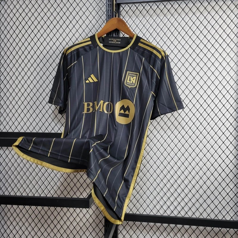Los Angeles FC Soccer Jersey Home Custom Shirt 2024 - Image 4