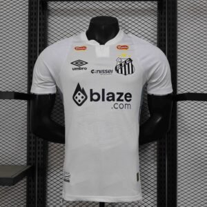 Santos FC Authentic Soccer Jersey Home Shirt All Sponsor 2024