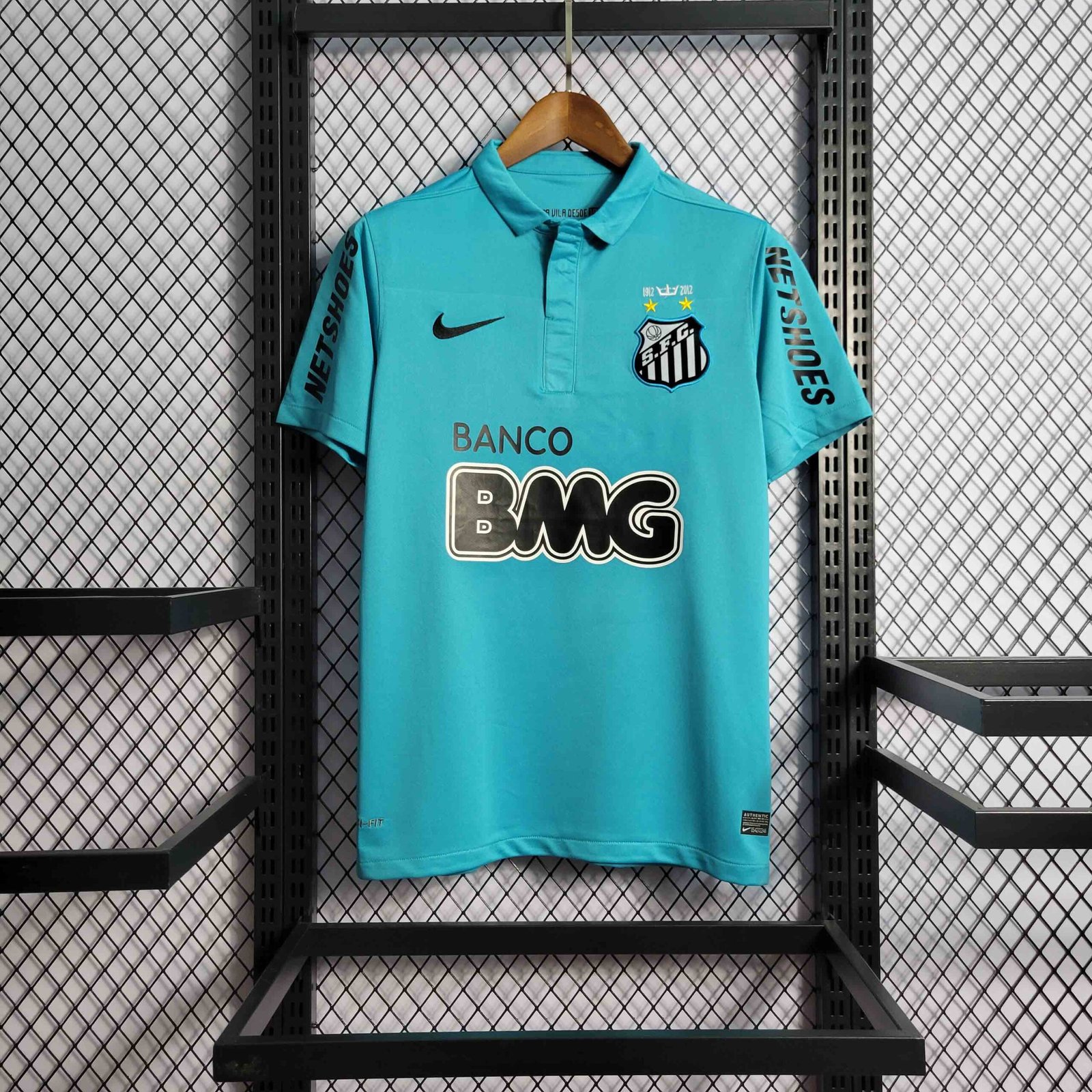 Santos FC Retro Soccer Jersey Third Away Custom Shirt 2012
