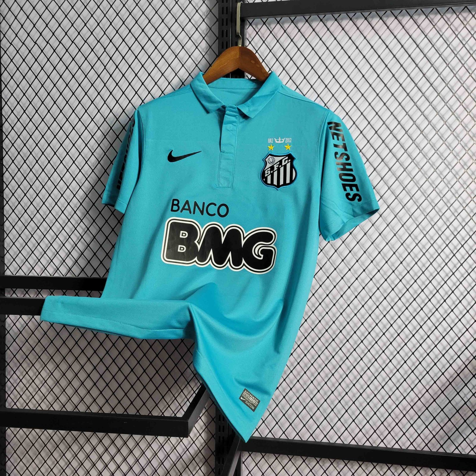 Santos FC Retro Soccer Jersey Third Away Custom Shirt 2012 - Image 4