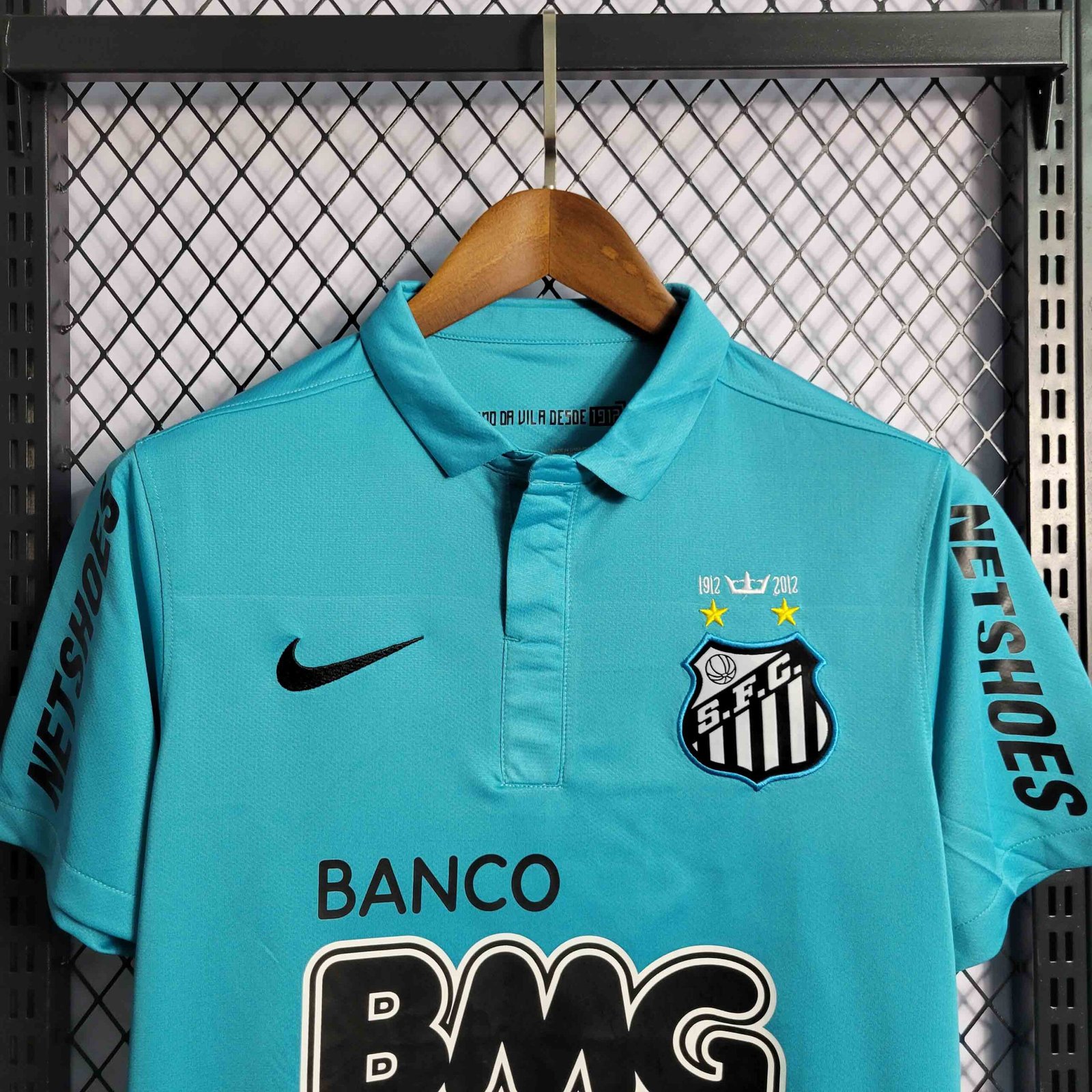 Santos FC Retro Soccer Jersey Third Away Custom Shirt 2012 - Image 5