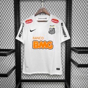 Santos FC Retro Soccer Jersey Home Custom Shirt 2012