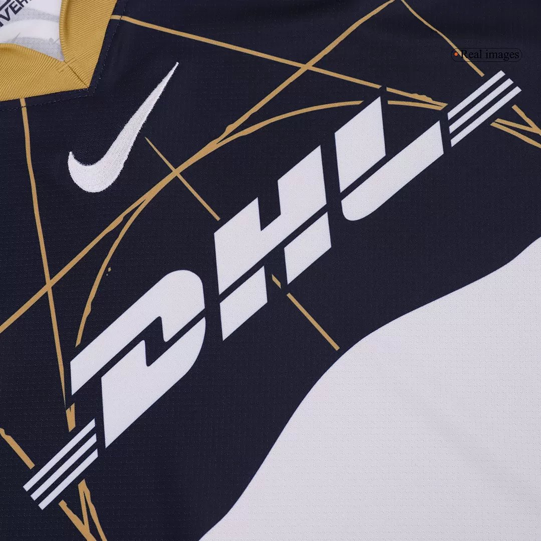 Pumas UNAM Soccer Jersey Away Custom Shirt 2024/25 - Image 4