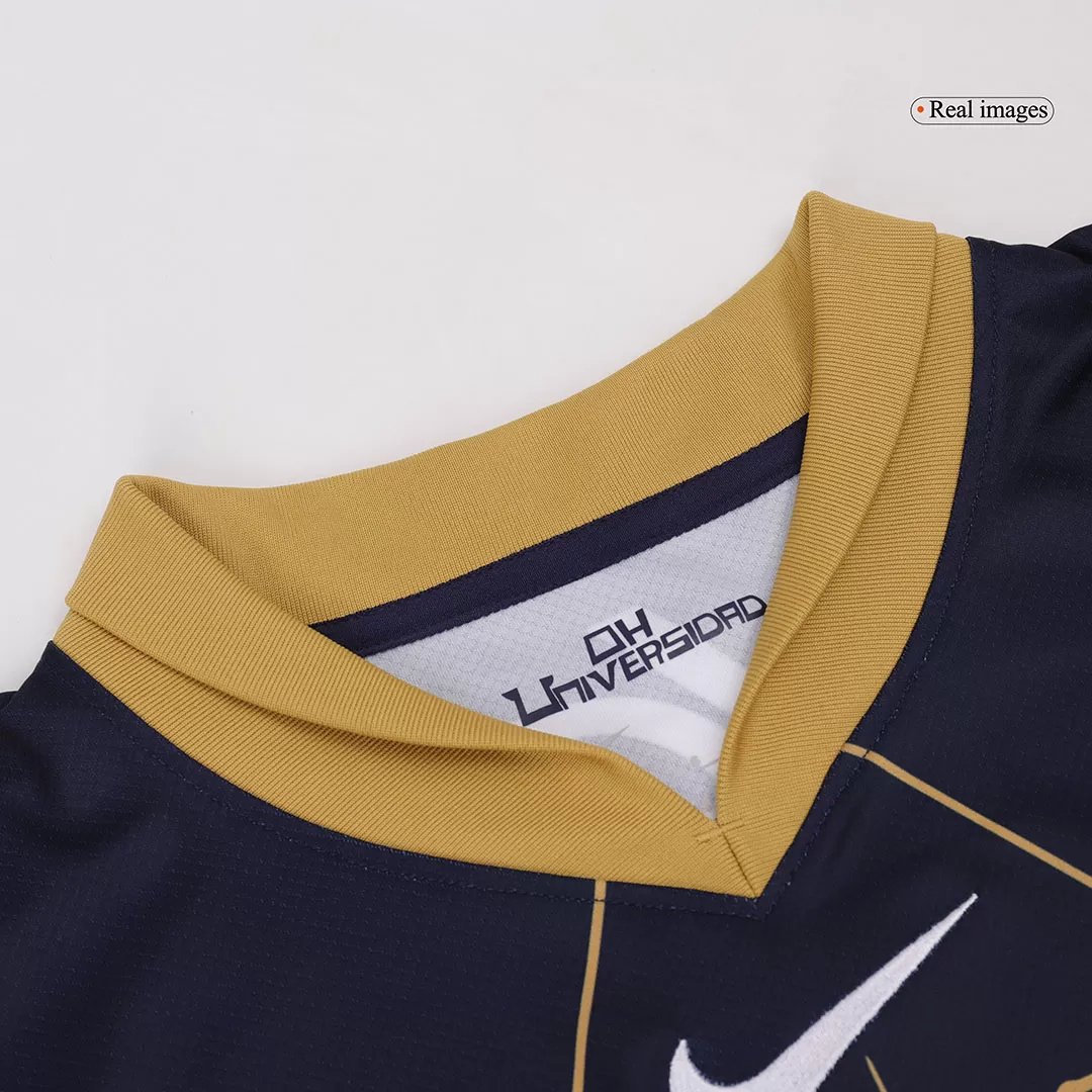 Pumas UNAM Soccer Jersey Away Custom Shirt 2024/25 - Image 8