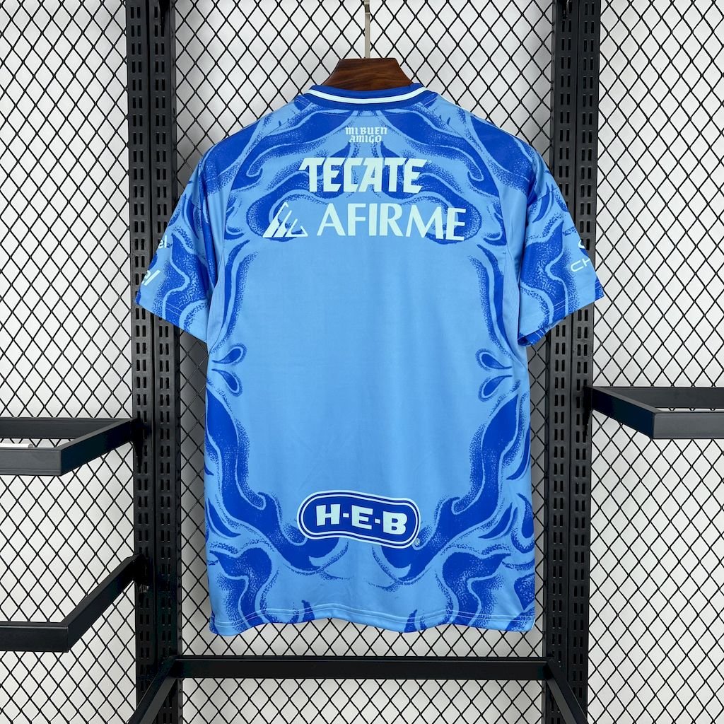 Tigres UANL Soccer Jersey Away Custom Shirt 2025/26 - Image 3