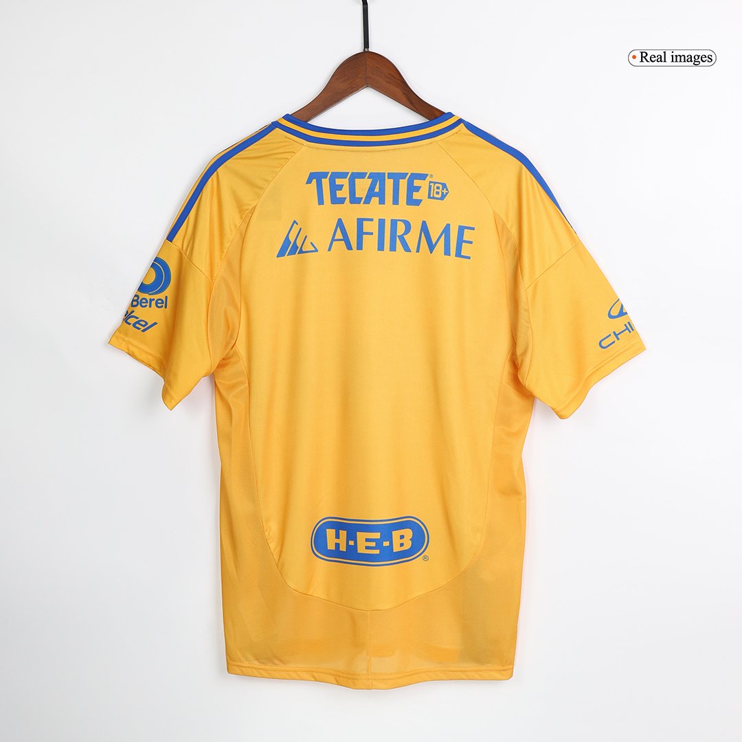 Tigres UANL Soccer Jersey Home Custom Shirt 2024/25 - Image 3