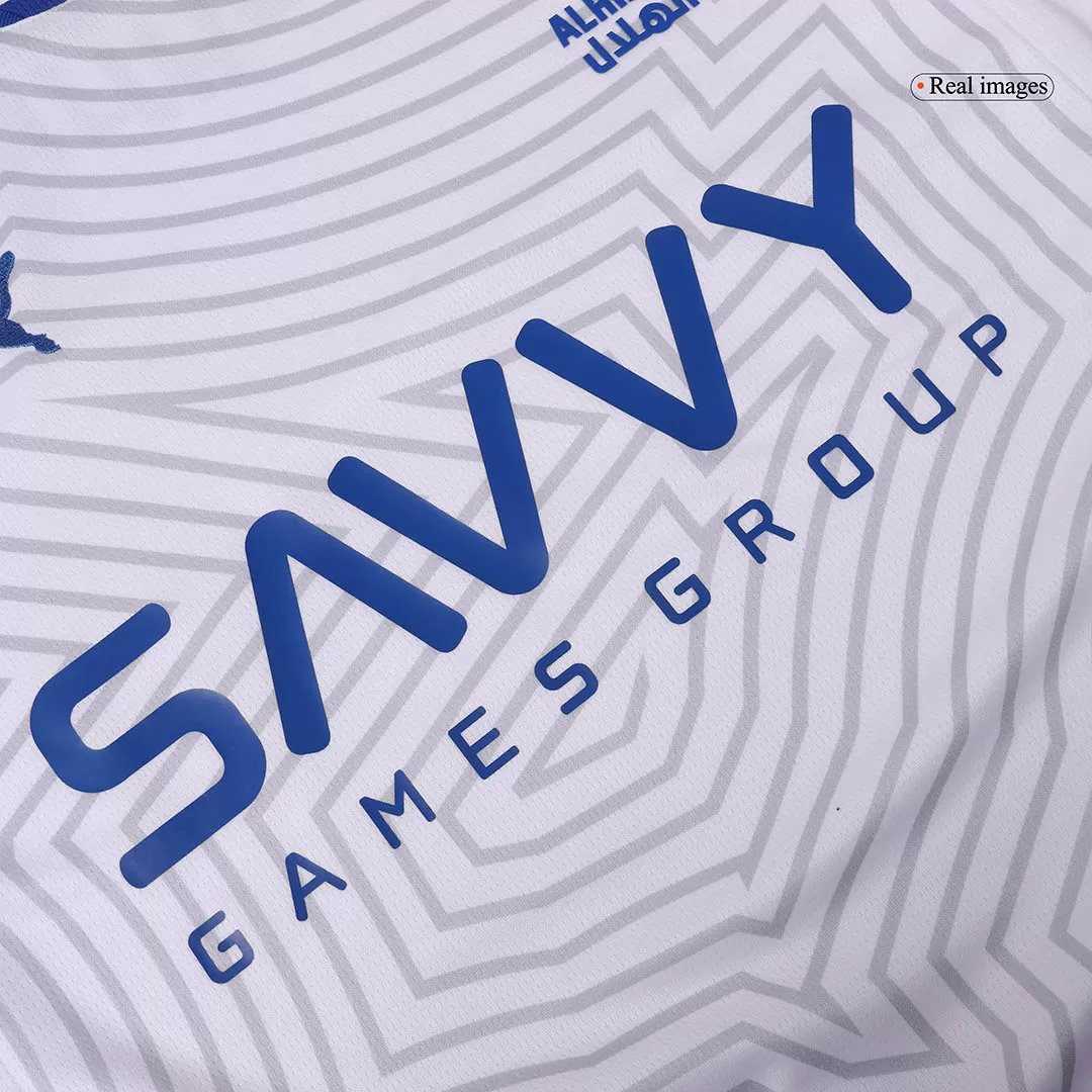 Al Hilal SFC Soccer Jersey Away Custom Shirt 2024/25 - Image 6