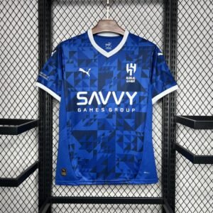 Al Hilal SFC Soccer Jersey Home Custom Shirt 2024/25