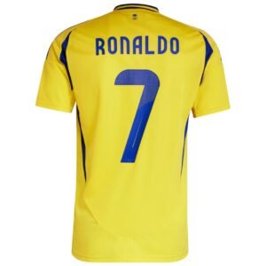 RONALDO #7 Al Nassr Soccer Jersey Home Shirt 2024/25
