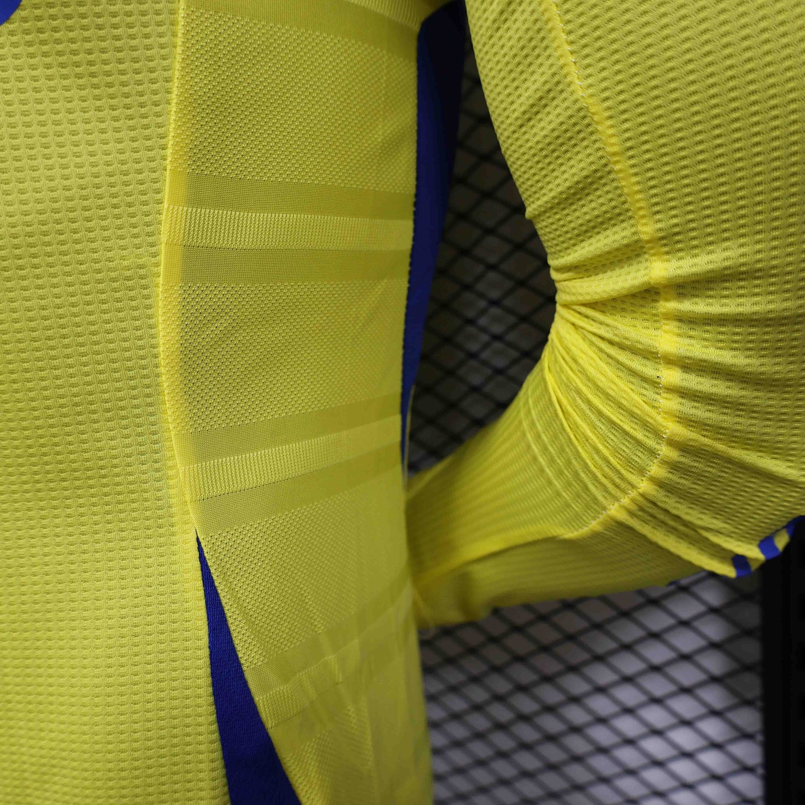 Al Nassr Authentic Soccer Jersey Home Long Sleeve Shirt 2024/25 - Image 5