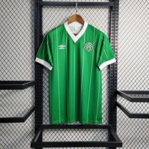 Celtic Retro Soccer Jersey Home Custom Shirt 1984/86