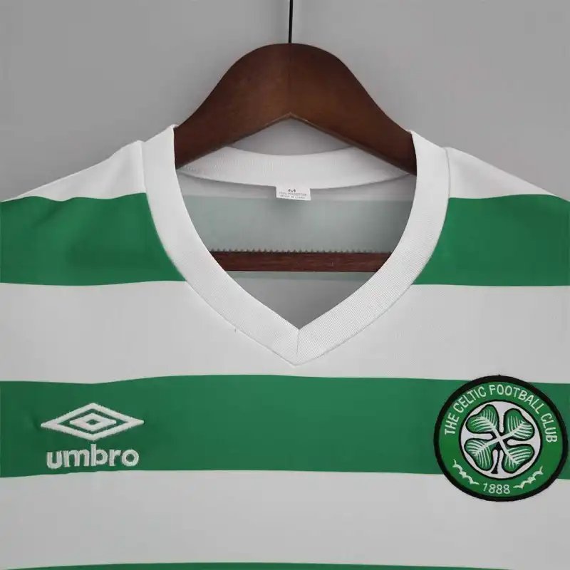 Celtic Retro Soccer Jersey Home Custom Shirt 1980/81 - Image 4