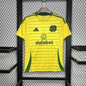 Celtic Soccer Jersey Away Custom Shirt 2024/25