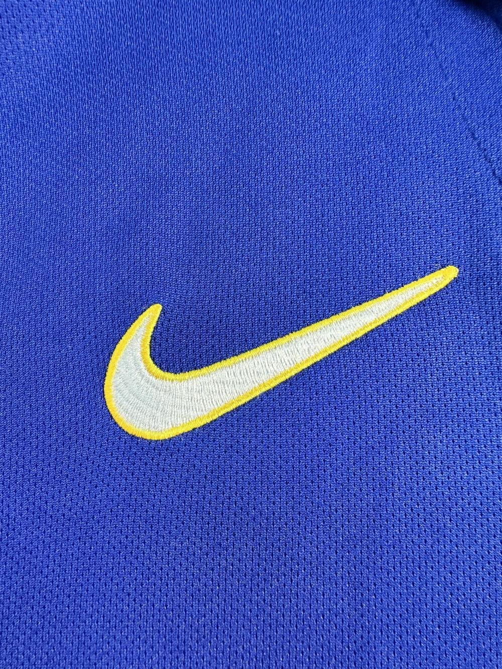 Boca Juniors Retro Soccer Jersey Home Long Sleeve Custom Shirt 1996/97 - Image 5