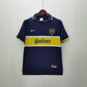 Boca Juniors Retro Soccer Jersey Home Custom Shirt 1996/97