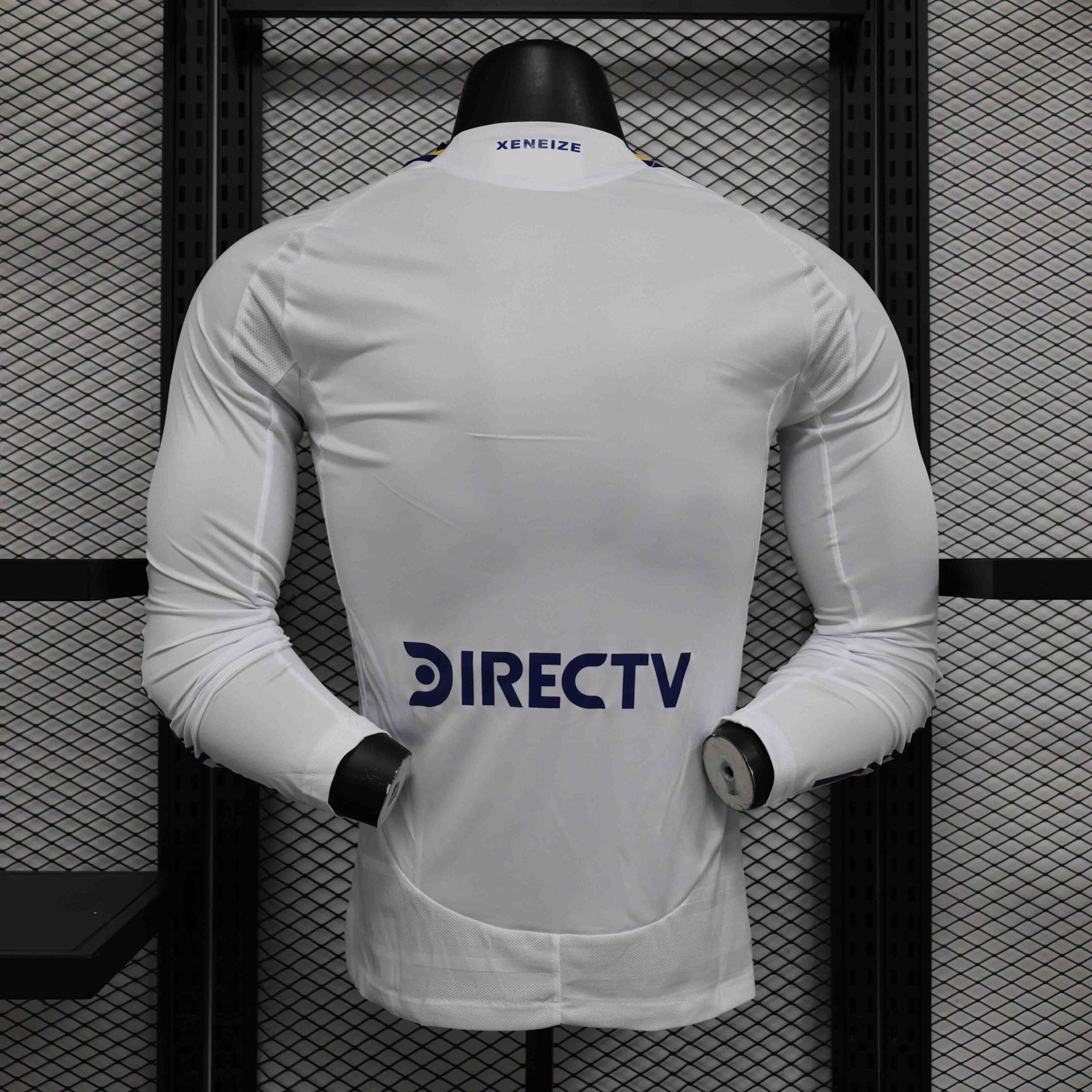 Boca Juniors Authentic Soccer Jersey Away Long Sleeve Shirt 2024/25 - Image 3